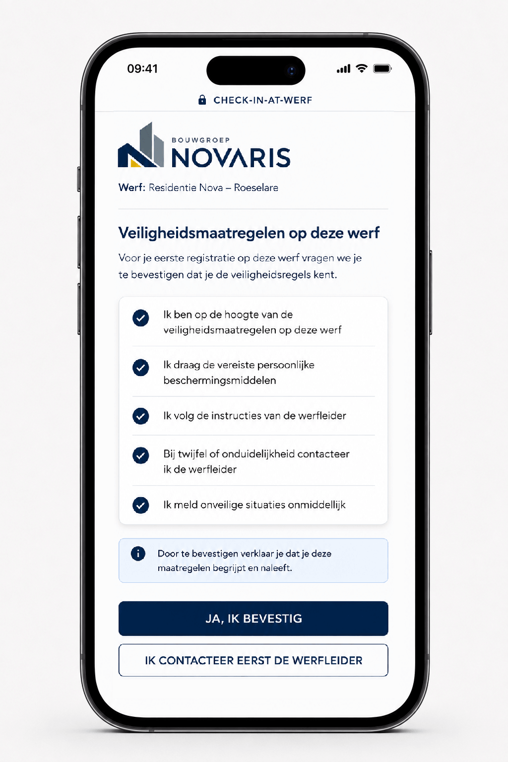 Veiligheidsmaatregelen